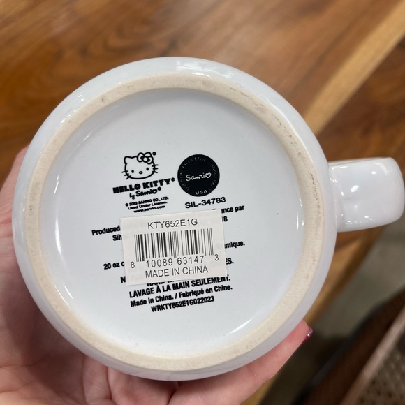 HELLO KITTY Sanrio Shine Bright Glitter Rainbow 🌈 Ceramic Coffee Mug NEW - Picture 6 of 6